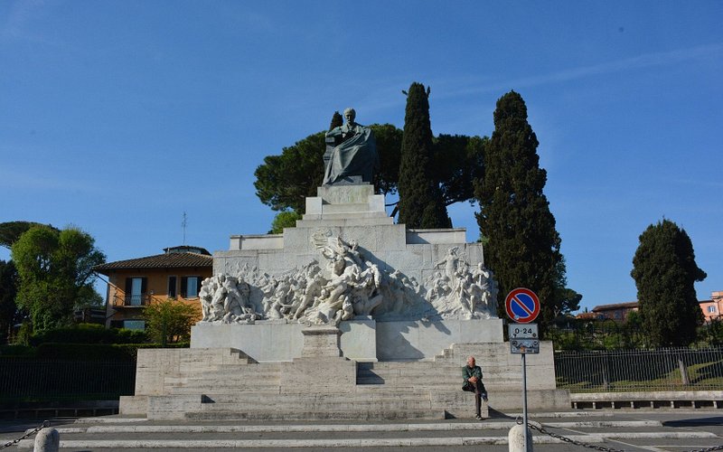 El Monumento a Giuseppe Mazzini: Un homenaje a la unificación de Italia