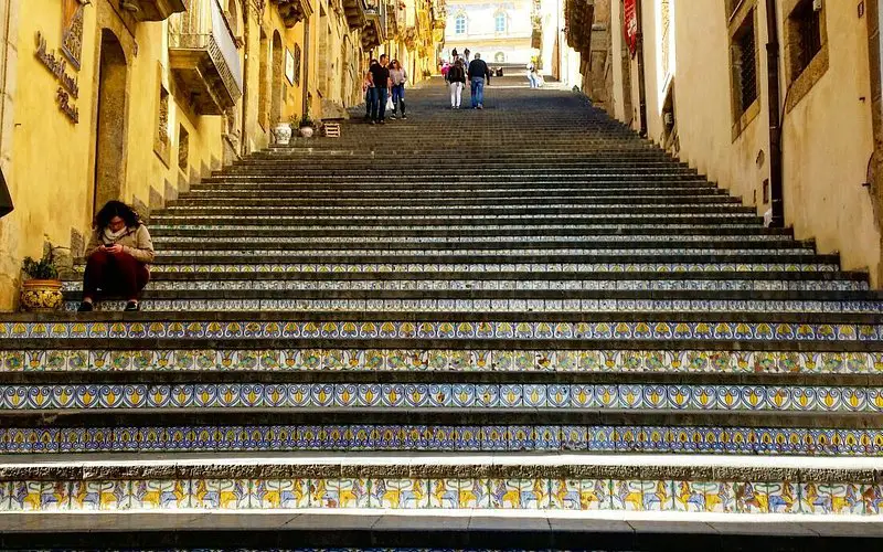 Staircase of Santa Maria del Monte