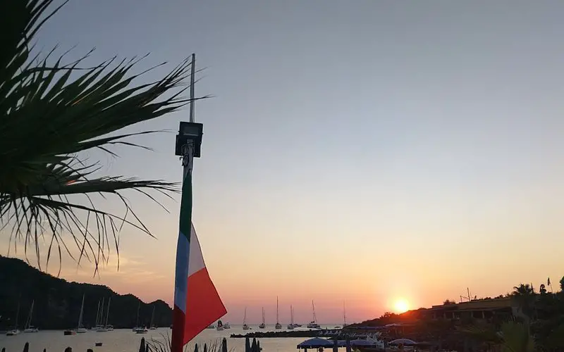 Sunset Vulcano Ponente