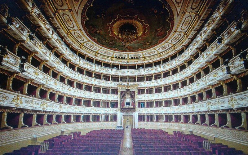 El majestuoso Teatro Regio de Parma