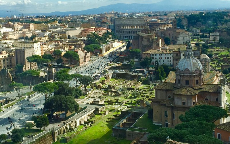 Descubre Roma dal Cielo Terrazza delle Quadrighe: Un mirador con vistas espectaculares