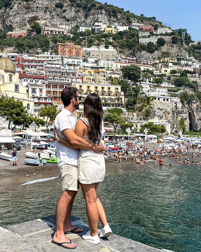 Javier y Milena en Italia